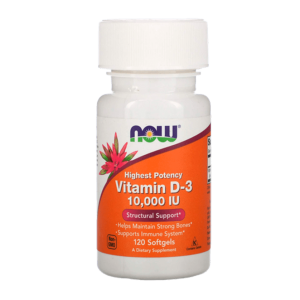 Vitamin D3 10000 120 Капсул, 6990 тенге